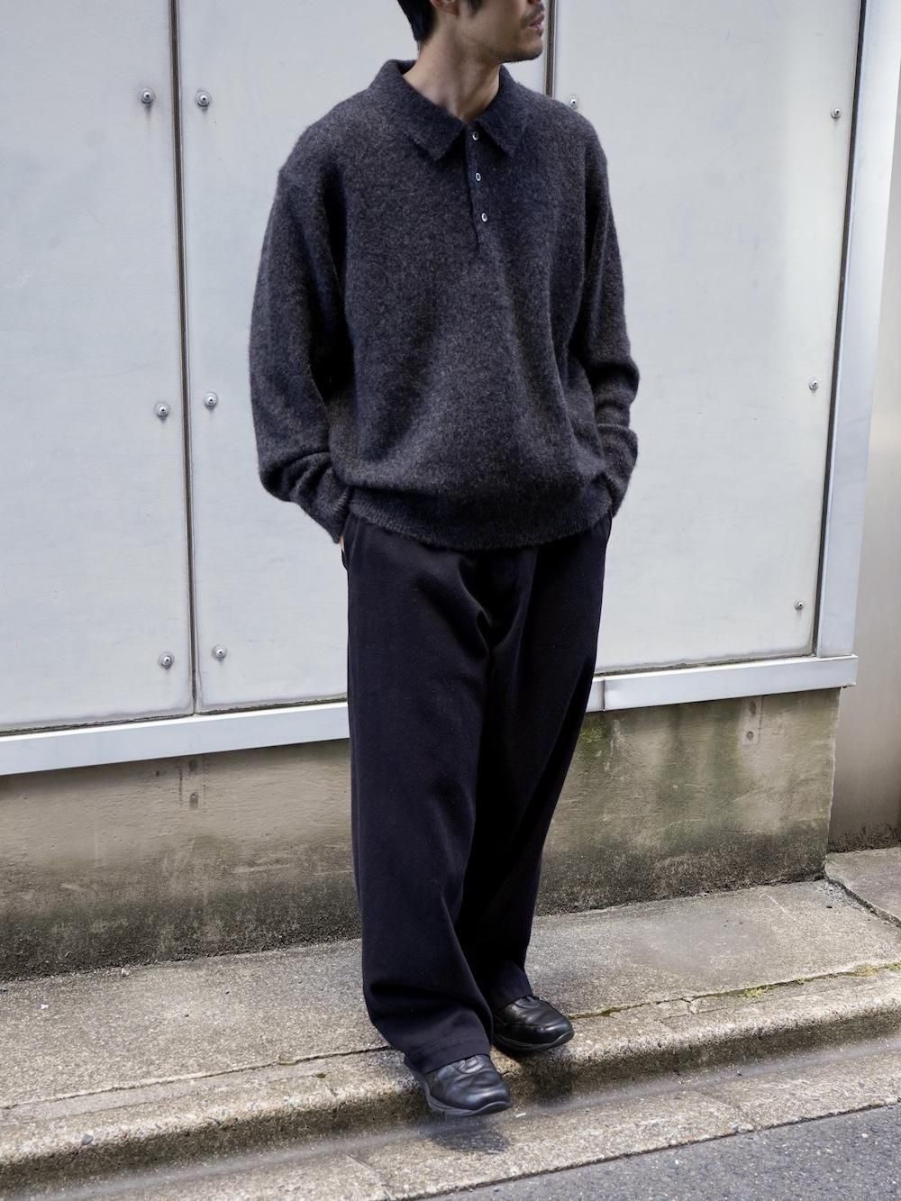 トップス Cashmere Middle Gauge Polo Collar Sweate Cashmere Middle Gauge Polo Collar Sweate