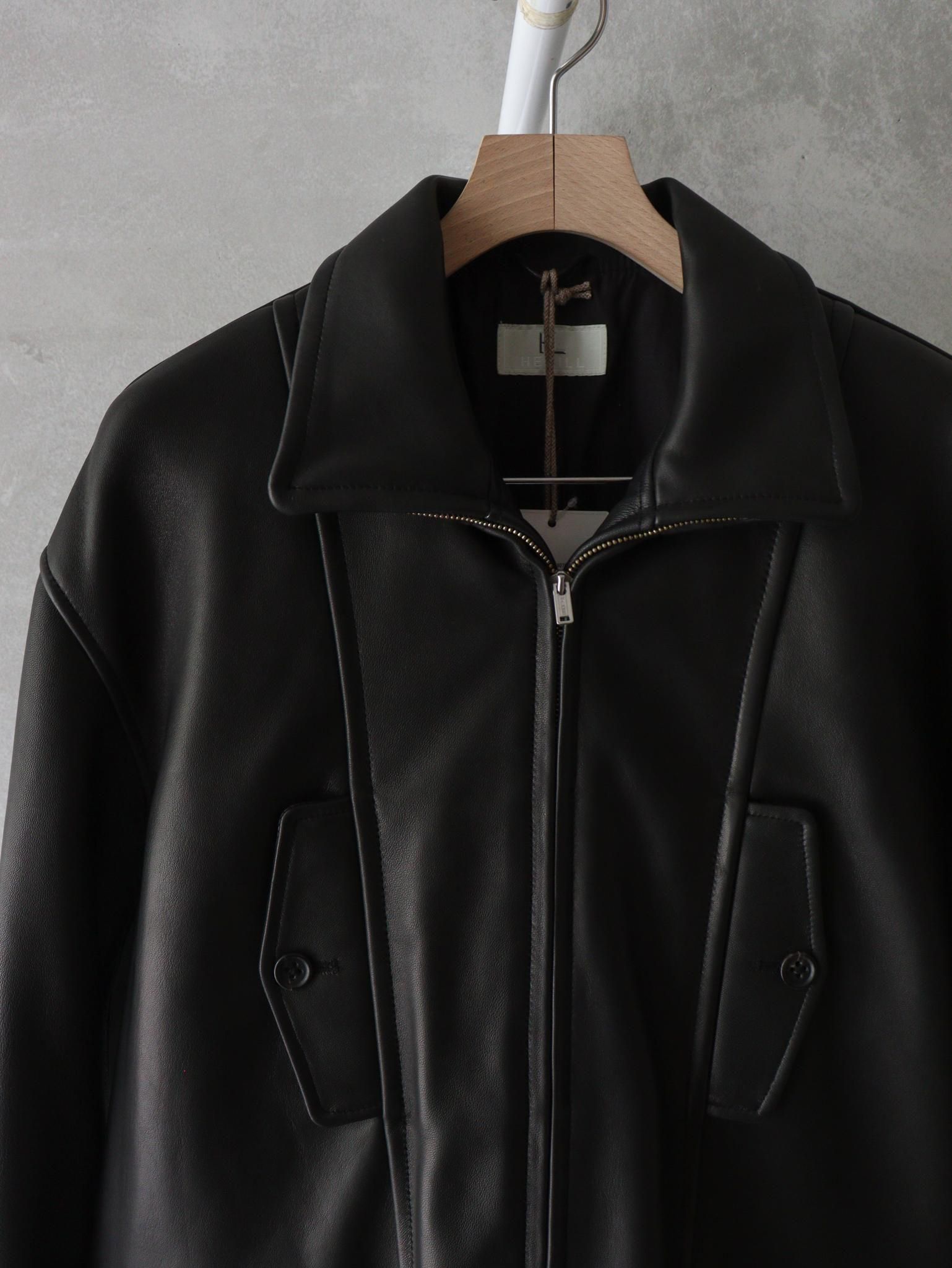 HERILL（へリル）Lambnaked Jacket / BLACK 公式通販 | 1LDK