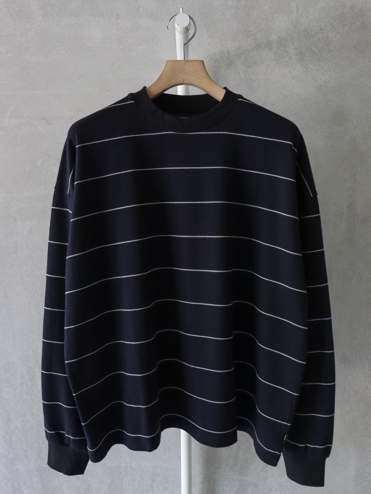 トップス ROTOL LUMIFLECT BORDER LONG SLEEVE TEE ROTOL（ロトル）LUMIFLECT BORDER LONG SLEEVE TEE / BLACK 公式通販