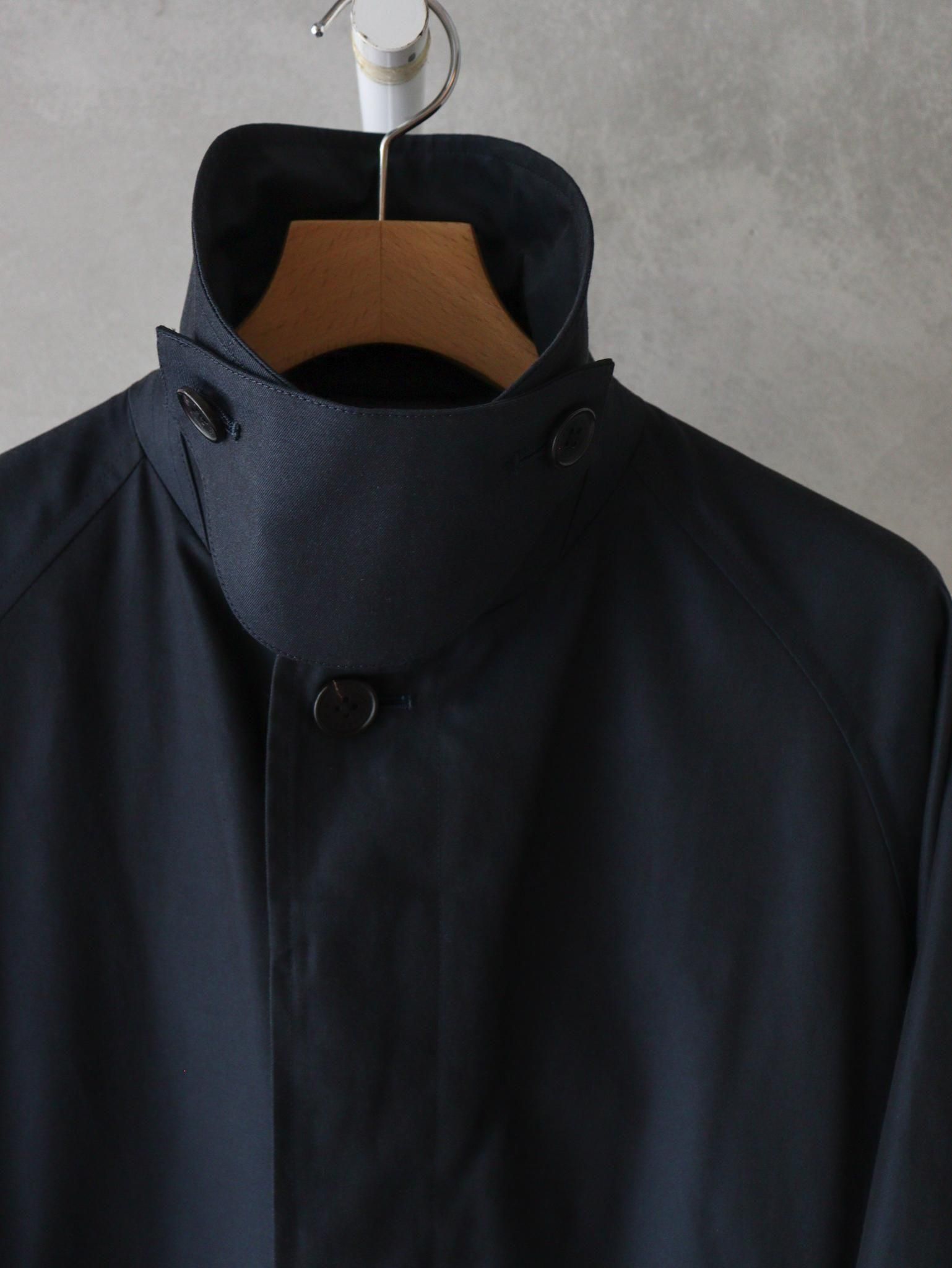 ジャケット・アウター uniform experiment BALMACAAN COAT NAVY L UNIVERSAL PRODUCTS.(ユニバーサルプロダクツ) BALMACAAN COAT