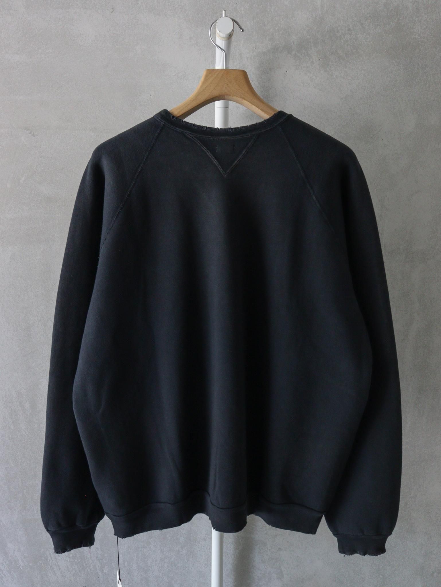 A.PRESSE（アプレッセ）Vintage Double V Sweatshirt / BLACK 公式通販