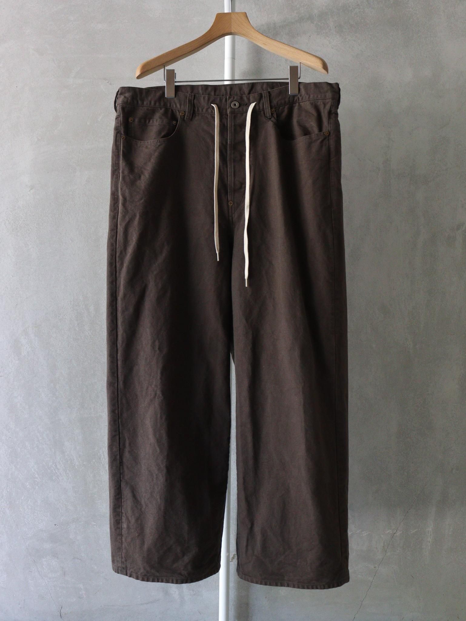 refomed パンツ refomed（リフォメッド）OLD MAN DUCK PANTS / CHARCOAL 公式