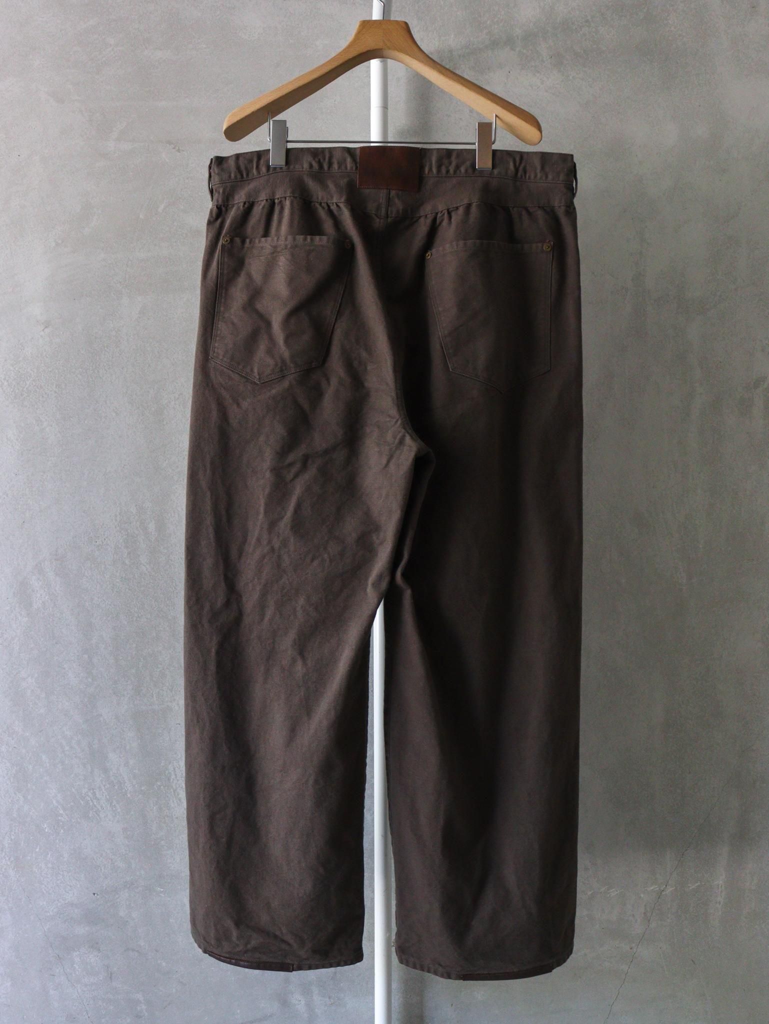 refomed(リフォメッド)OLD MAN DUCK PANTS / CHARCOAL 公式通販 refomed(リフォメッド)OLD MAN DUCK PANTS / CHARCOAL 公式通販