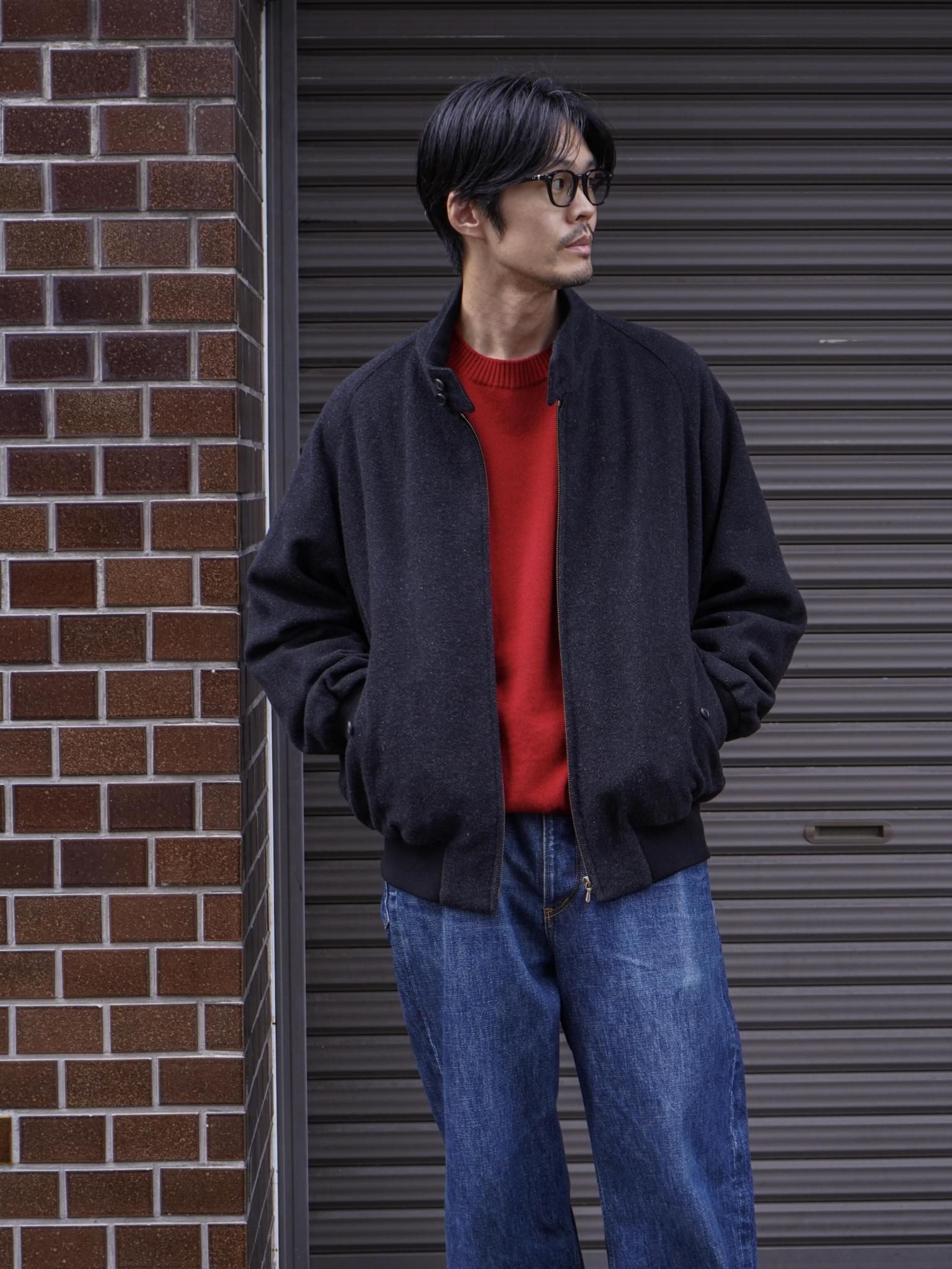 q*o様 A.PRESSEアプレッセ Tweed Harrington Jack A.PRESSE（アプレッセ）Silk Cashmere Tweed Harrington Jacket