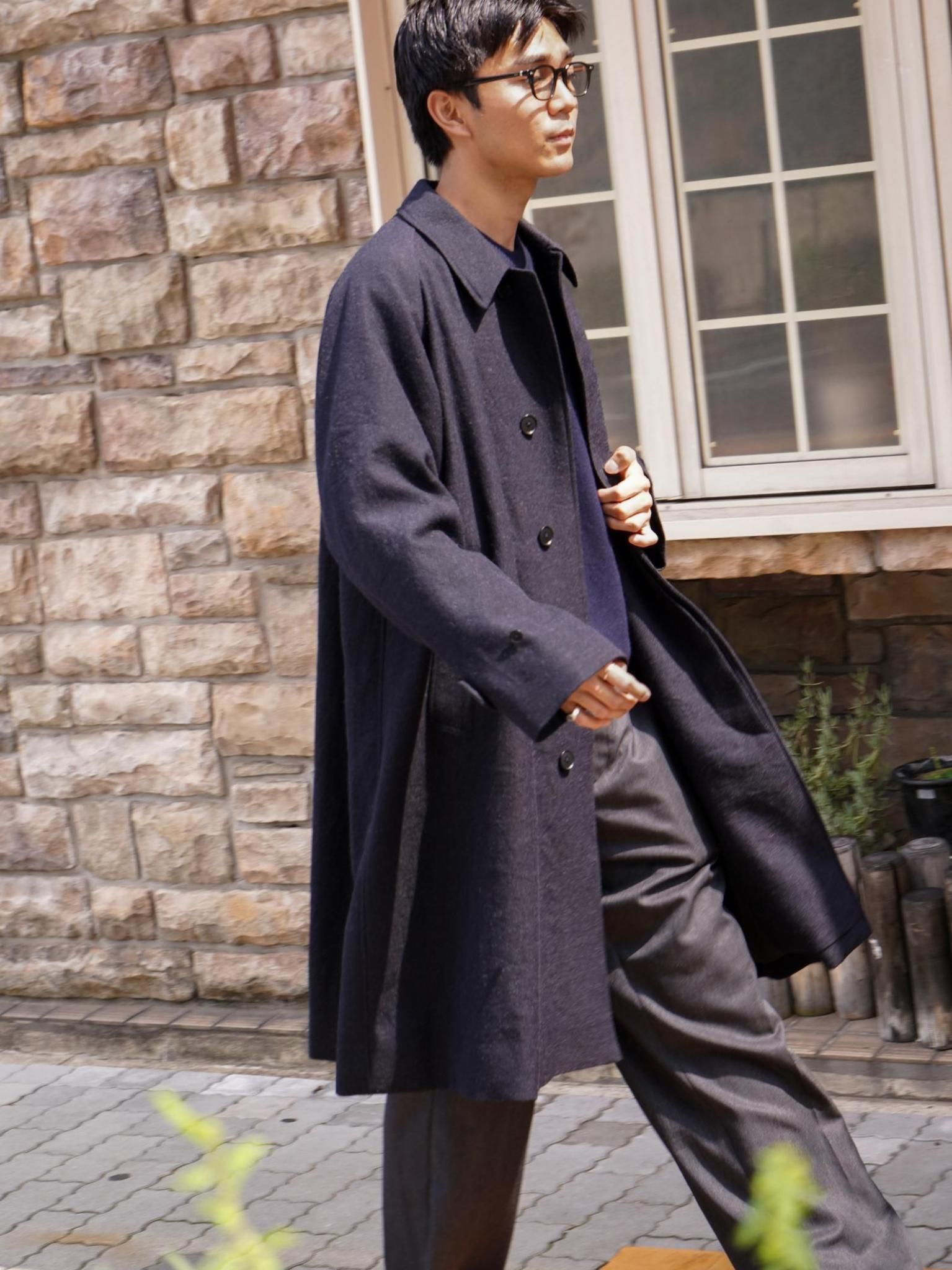 KAPTAIN SUNSHINE Walker Coat ネイビー サイズ38 Namu Shop - Kaptain Sunshine Walker Coat - Navy