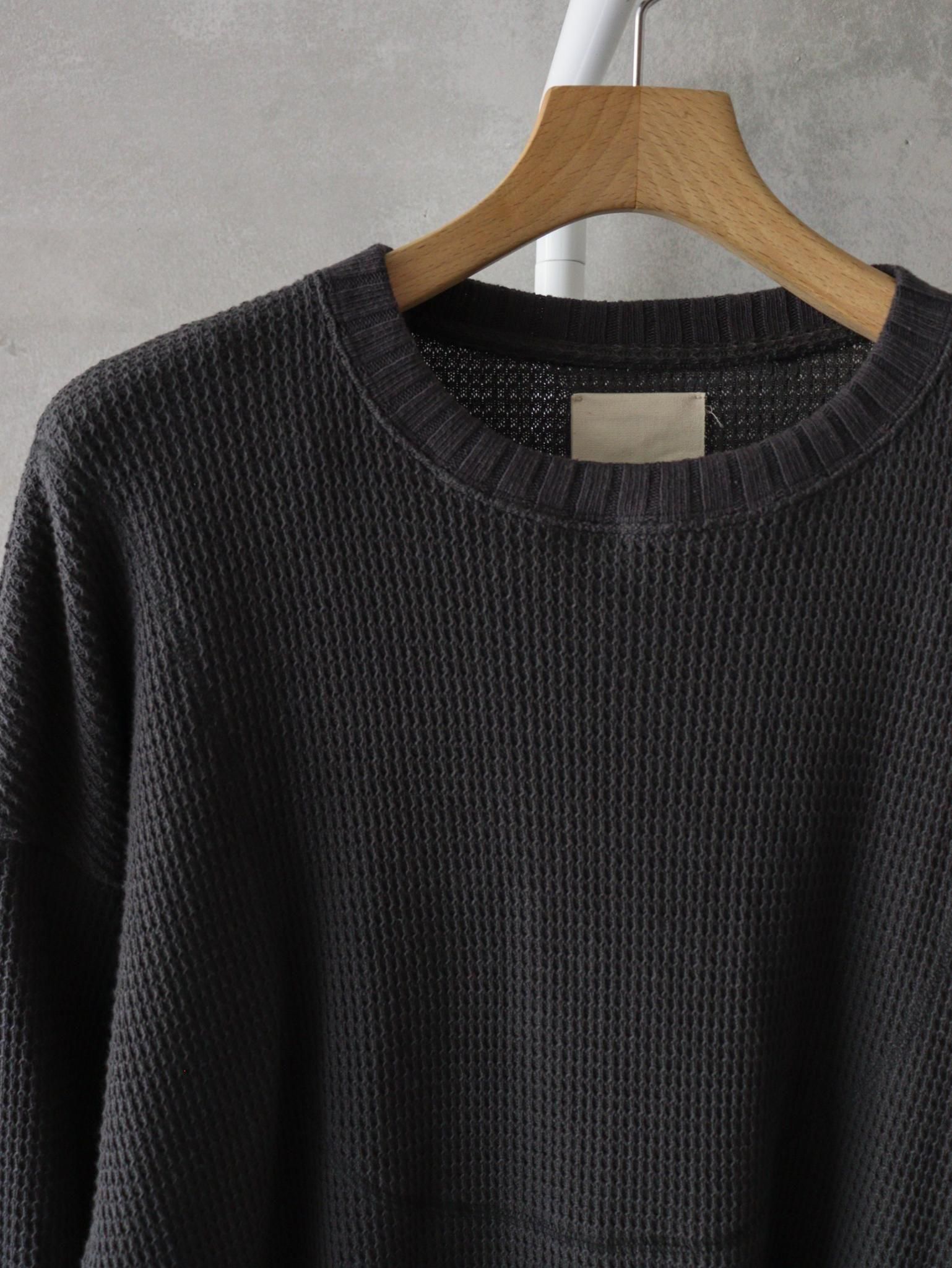 refomed リフォメッド AZEAMI THERMAL TEE サイズ3 refomed [ AZEAMI THERMAL TEE ] KHAKI | ロイド・エフ