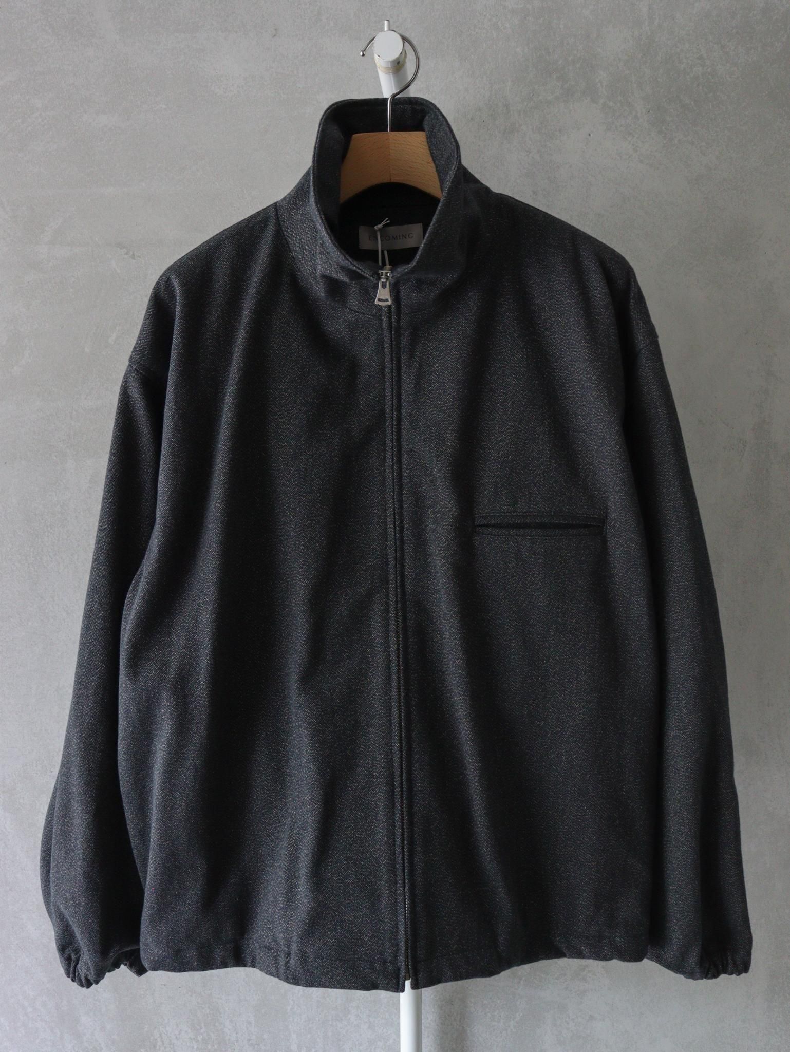 ジャケット・アウター ENCOMING ENCOMING（インカミング）FRONT ZIP BLOUSON / BLUE GREY 公式