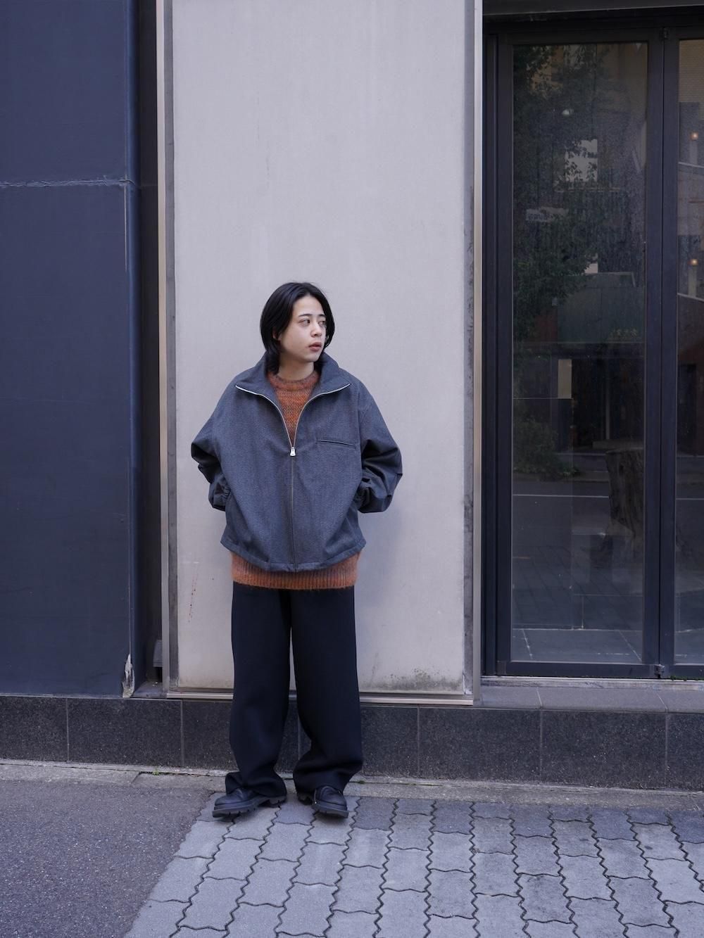 ジャケット・アウター ENCOMING ENCOMING（インカミング）FRONT ZIP BLOUSON / BLUE GREY 公式