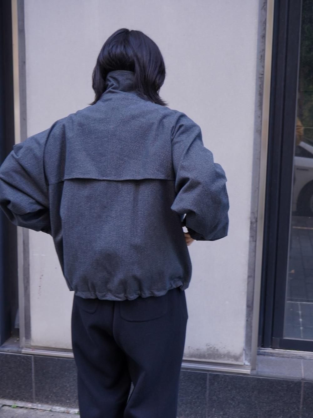 ジャケット・アウター ENCOMING ENCOMING（インカミング）FRONT ZIP BLOUSON / BLUE GREY 公式