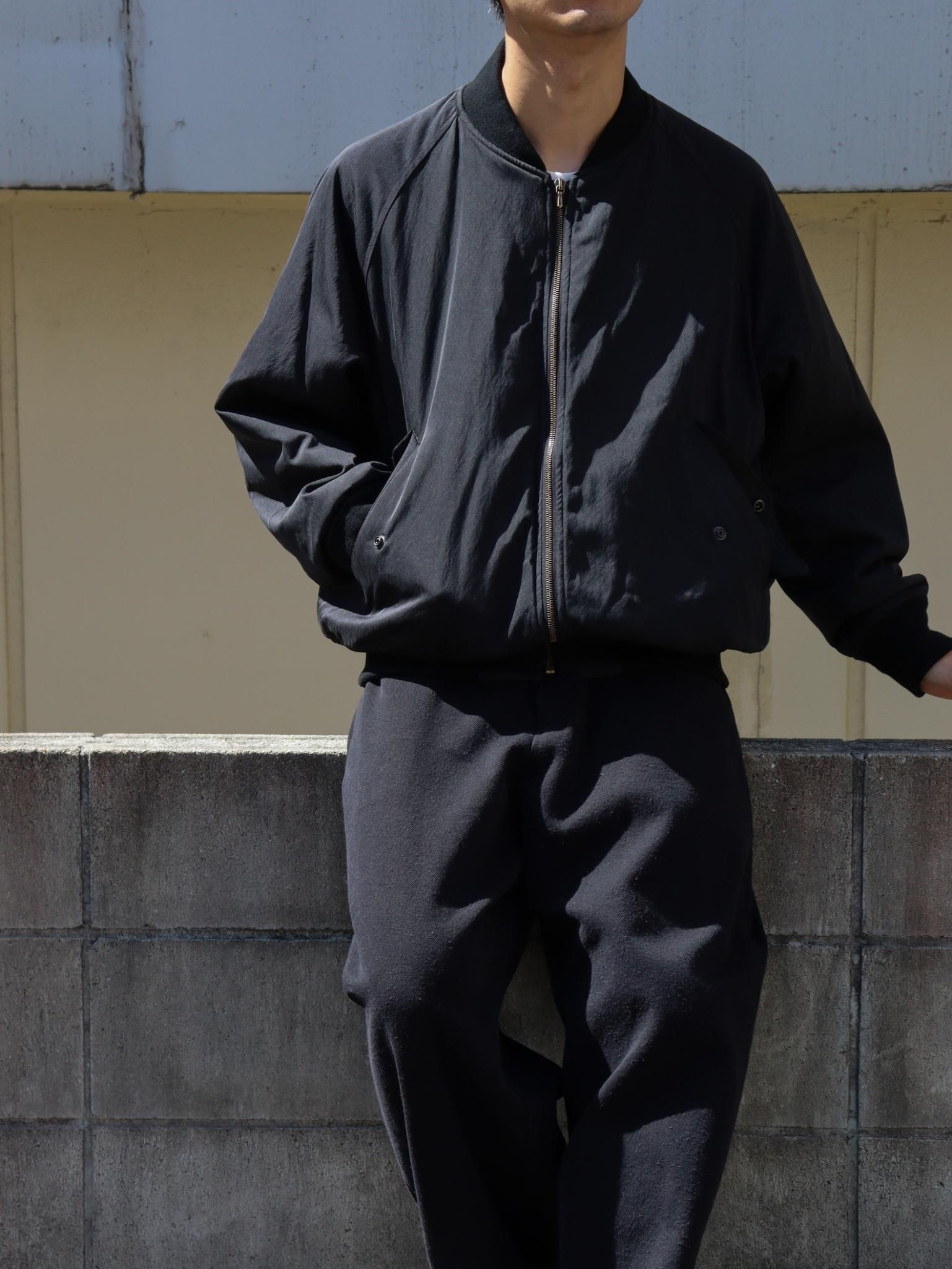 A.PRESSE（アプレッセ）Silk Padding Jacket / BLACK 公式通販 | 1LDK