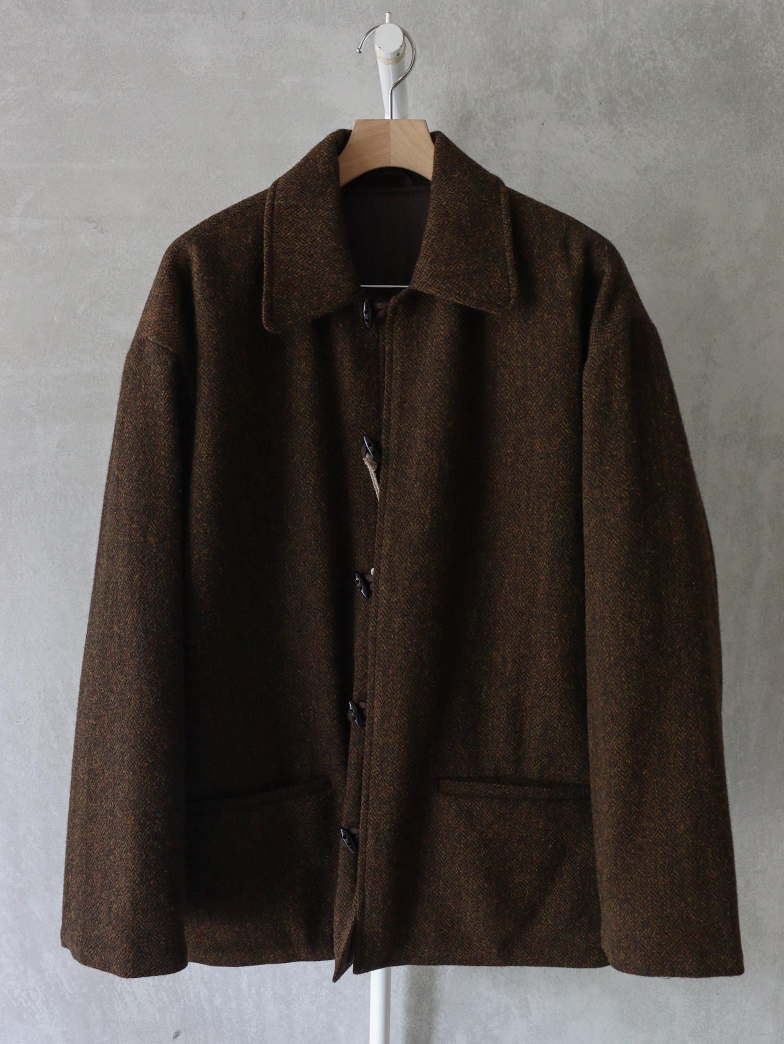 HERILL（へリル）Herringbone Duffle Jacket / BROWN 公式通販 | 1LDK