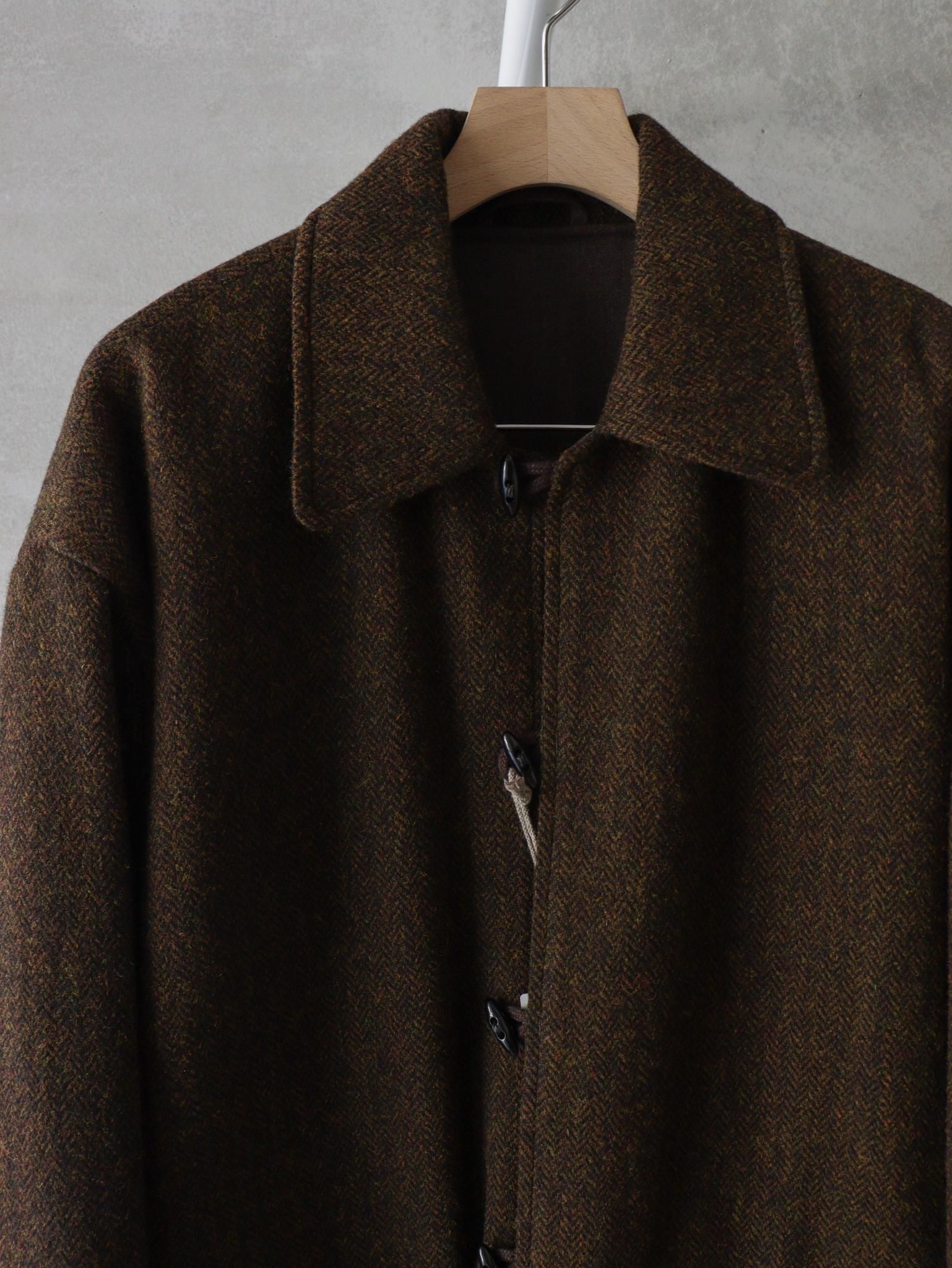 25AW新品HERILL Herringbone Duffle Jacket HERILL 25AW COLLECTION NEW ARRIVAL HERILL Herringbone Duffle