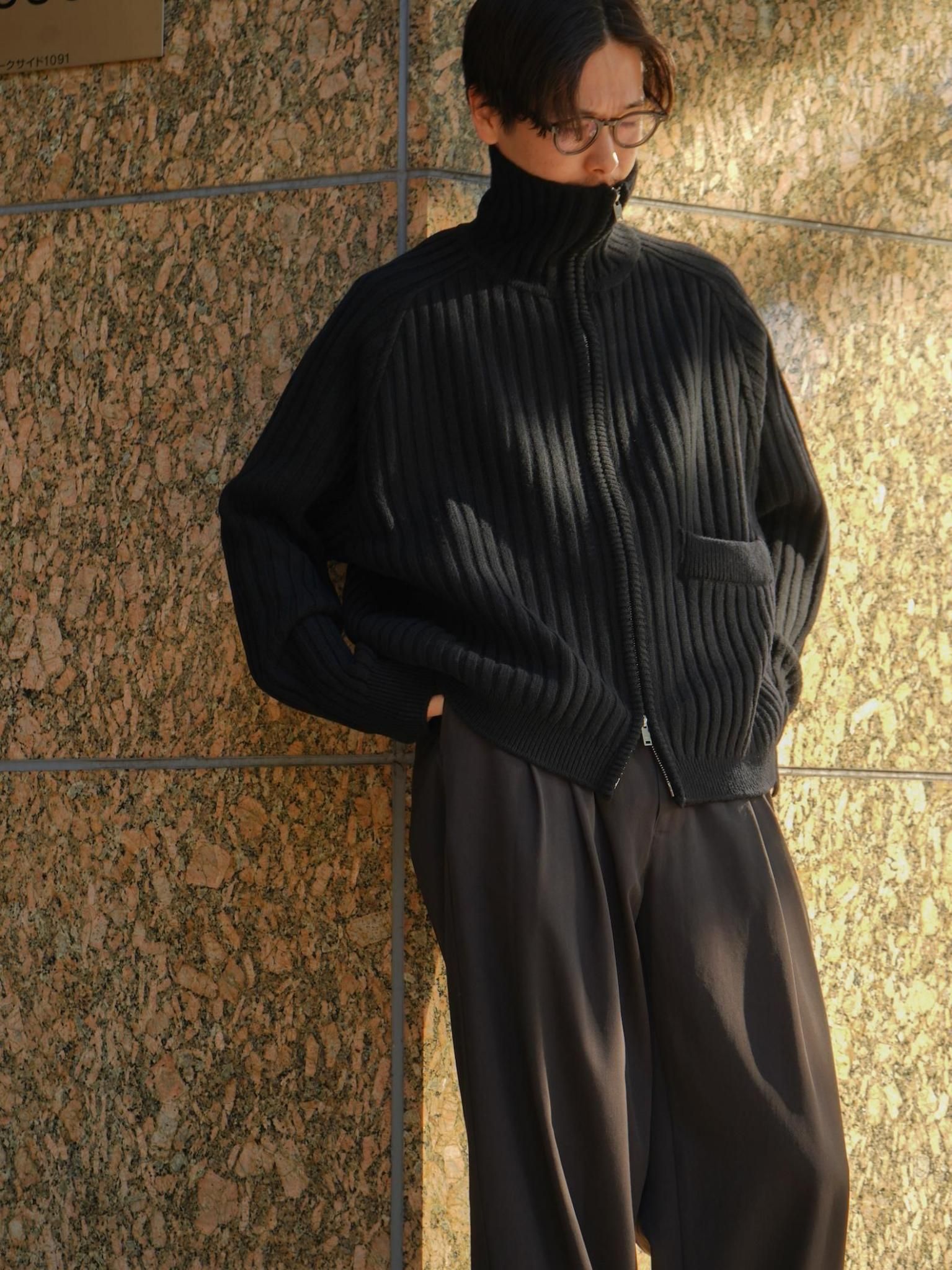 YOKE ヨークRIB ZIP-UP CARDIGAN RIB ZIP-UP CARDIGAN | YOKE(ヨーク) / トップス カーディガン (メンズ