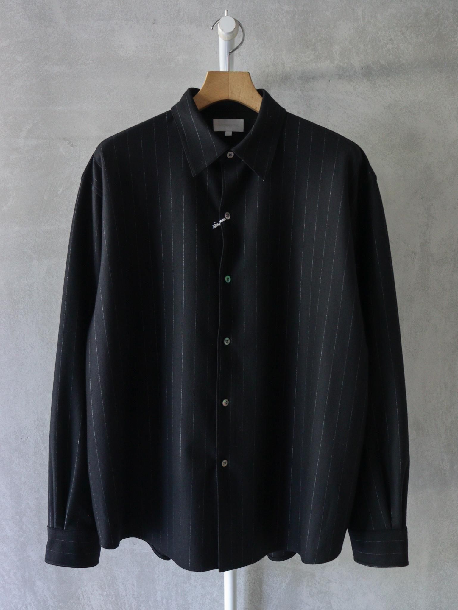 トップス KANEMASA PHIL. 36G IDEAL WOOL STRIPE KANEMASA PHIL.（カネマサフィル）36G Wool Stripe Ideal Shirt
