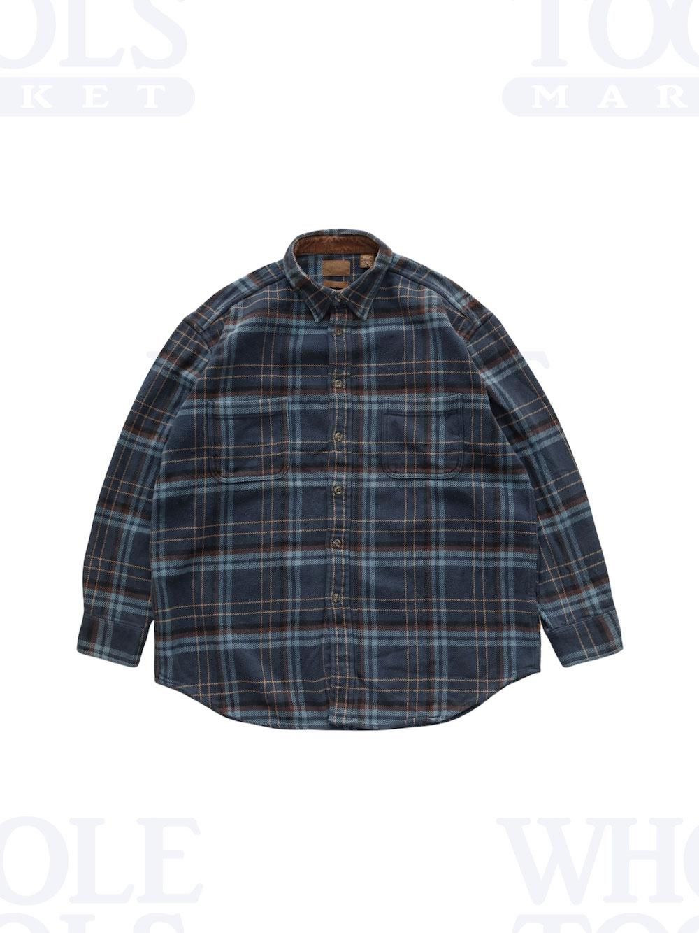 ST. JOHN'S BAY used heavy flannel shirt