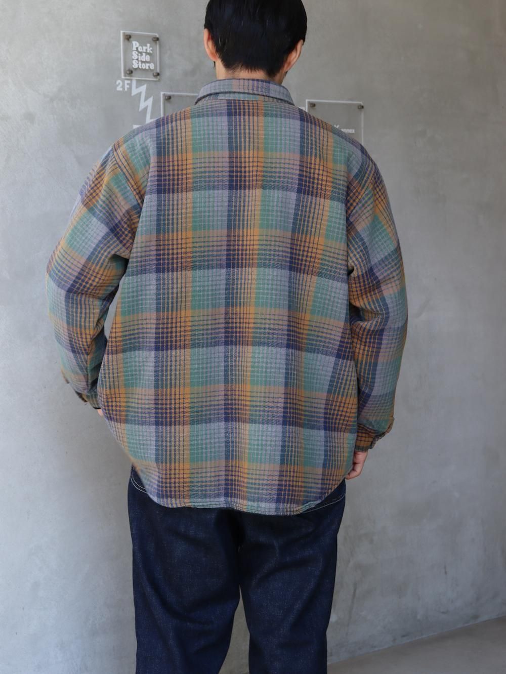 FIVE BROTHER used heavy flannel shirt