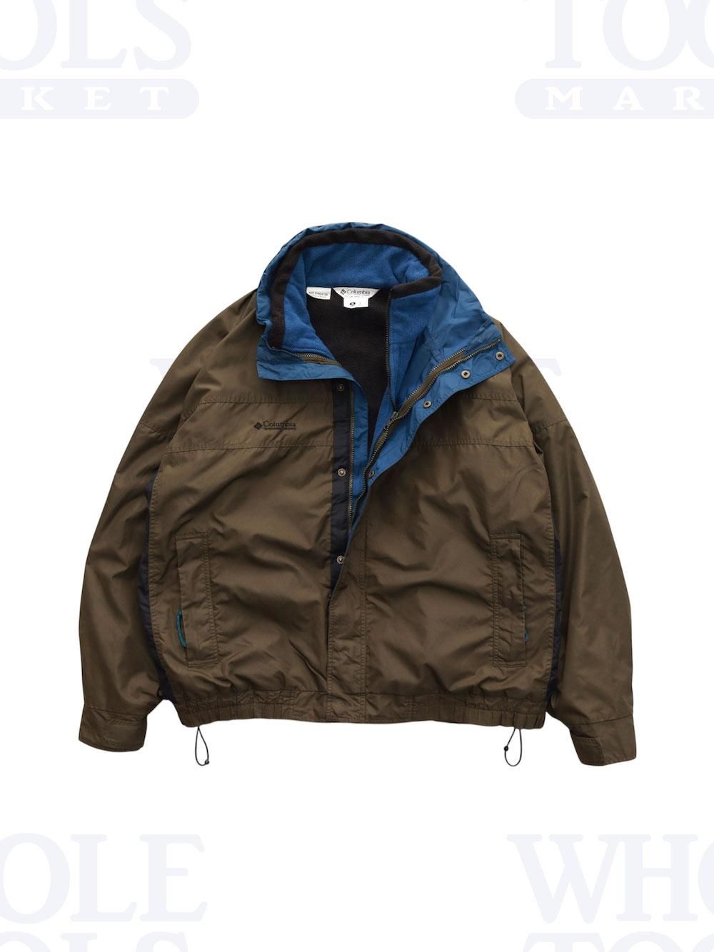 Columbia used full zip blouson