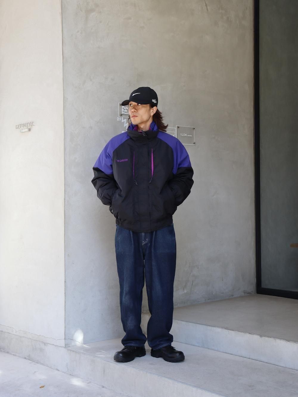 Columbia used full zip puff blouson