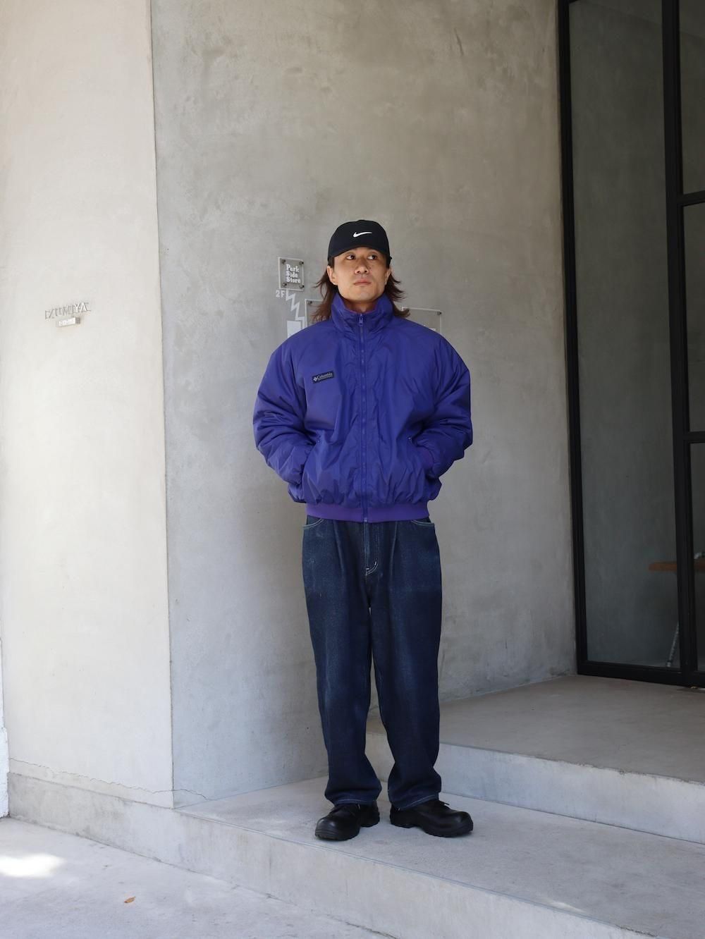 Columbia used full zip puff blouson