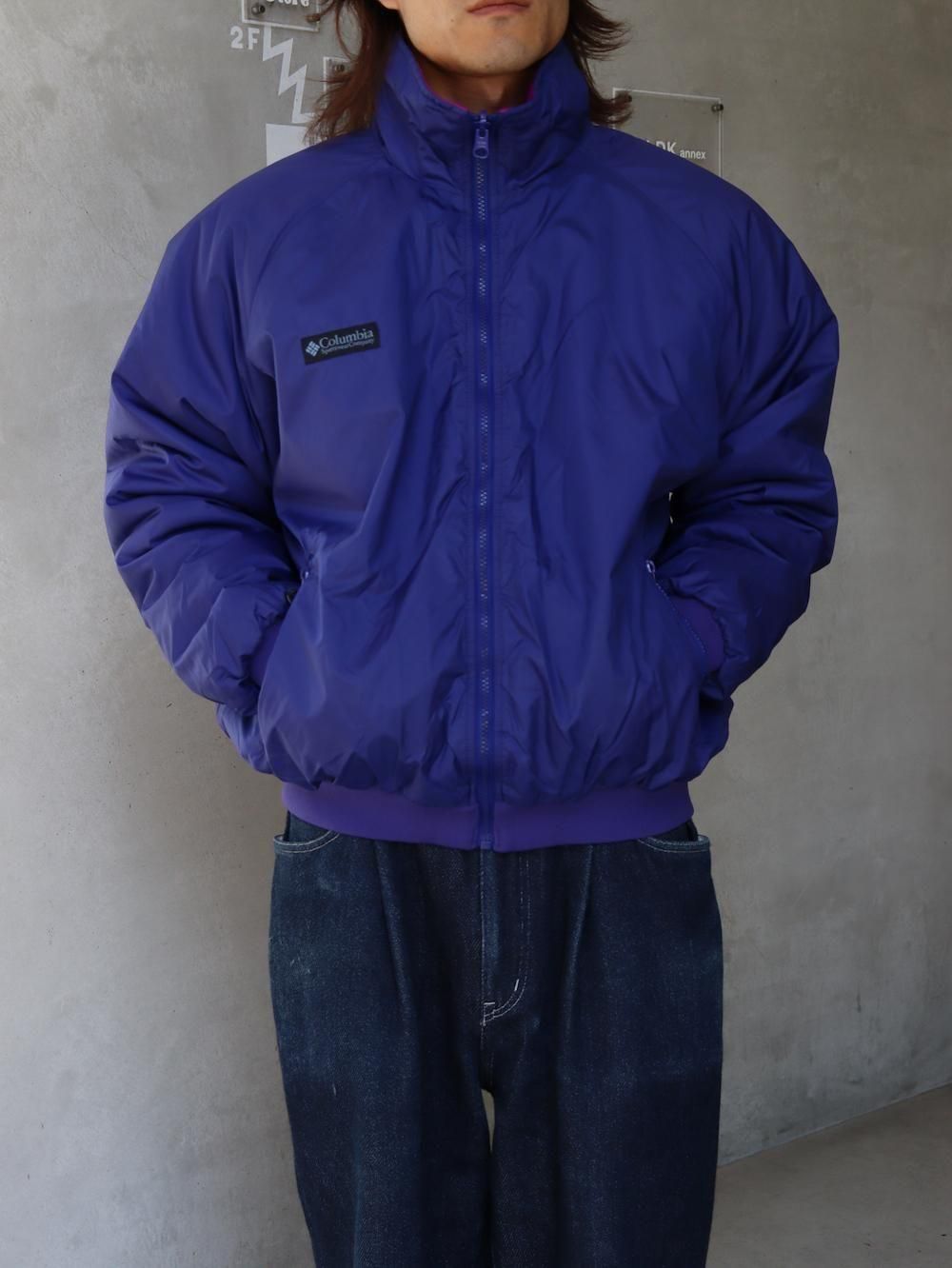Columbia used full zip puff blouson