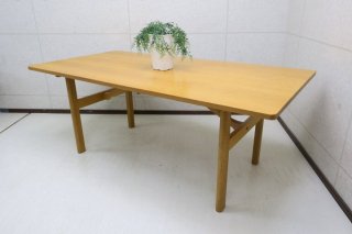 美品 FREDERICIA/フレデリシア ボーエ・モーエンセン Model 6284 オーク材 ダイニングテーブル 70万