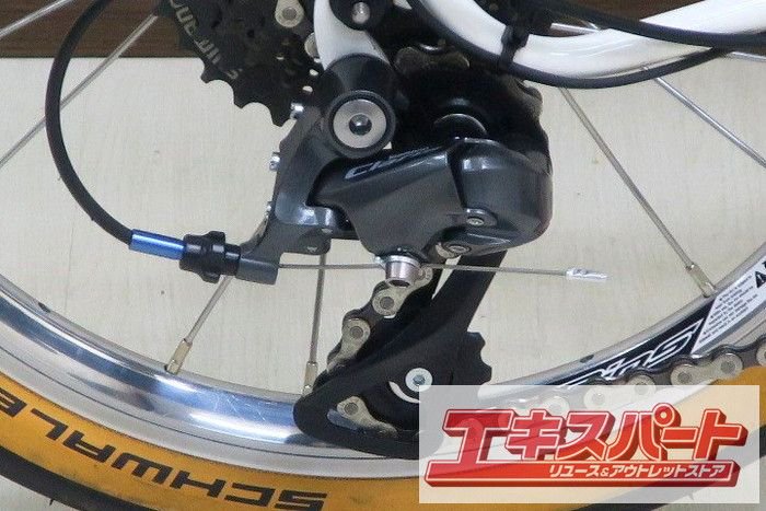 ◎K201 BIKE FRIDAY pakiT SHIMANO Claris 1×8S/バイクフライデー パキット 16インチ フォールディングミニベロ  折畳み小径車 - リサイクルショップ エキスパート公式オンラインストア