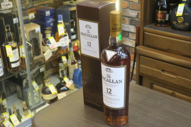 平◇2285 旧ボトル The MACALLAN ザ・マッカラン 12年 シェリーオーク