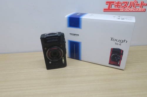 未使用 OLYMPUS コンパクトデジタルカメラ Tough TG-6 ブラック 富岡店