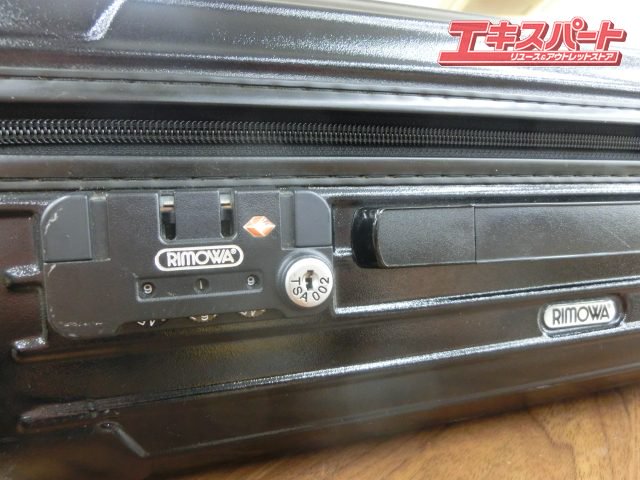 中古品 RIMOWA リモワ サルサ 851.52-2 35リットル 2輪 スーツケース キャリーケース ジッパー現状 公田店 - リサイクルショップ  エキスパート公式オンラインストア