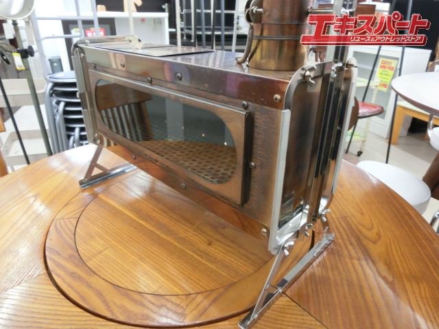 中古品 ＨＯＬＩＤＡＹ-ＲＯＡＤ ホリデーロード Fbストーブ 薪ストーブ 巻煙突 幅約50ｃｍ 秋冬キャンプ 公田店 - リサイクルショップ  エキスパート公式オンラインストア