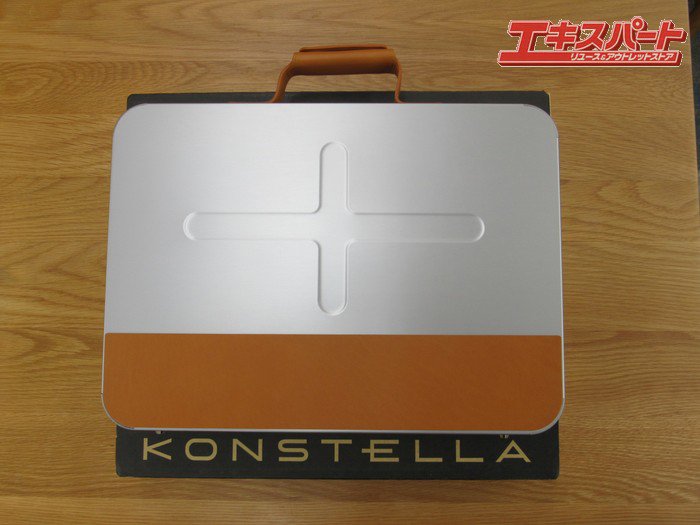 コンステラ KONSTELLA 未使用品 箱付き ブリーフケース (シルバー