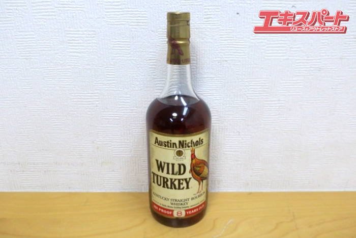 ワイルドターキーWILD TURKEY 8年未開栓1000ml