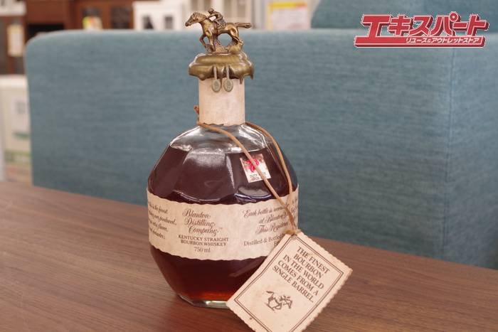 未開栓 Bianton The Finest BOURBON SINGLE BARREL 750ml 46.5％Vol ブラントン ザ・ファイネストバーボン  750ml 46.5度 辻堂店 - リサイクルショップ エキスパート公式オンラインストア