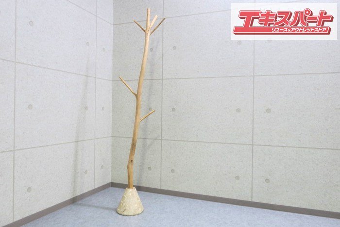 IDEE イデー Wooden Coat Tree ウッデンコートツリー コートハンガー 直接引取 地域限定配送品 戸塚店 - リサイクルショップ  エキスパート公式オンラインストア