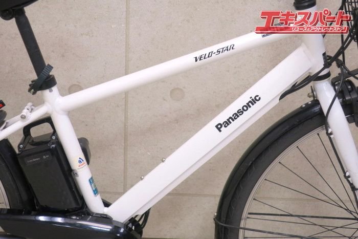 Panasonic VELOSTAR 電動アシスト自転車 BE-ELVS77F バッテリー2個付き