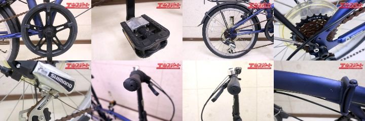 DAHON SUV D6 ダホン 折り畳み自転車 マットネイビー フォールディングバイク 戸塚店 - リサイクルショップ  エキスパート公式オンラインストア