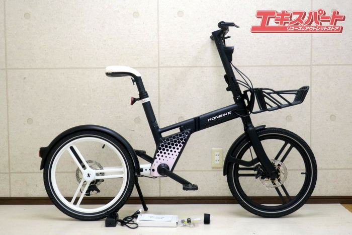 HONBIKE チェーンレス電動自転車 TOGO01 ブラック×レッド - 電動 ...