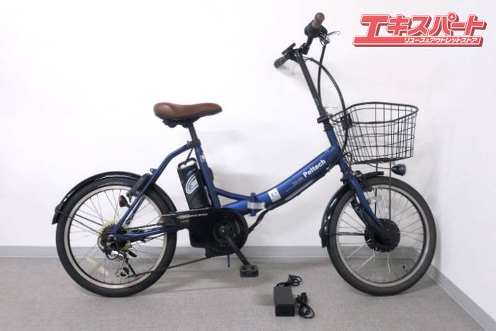 ペルテック PELTECH 電動アシスト自転車 折り畳み自転車 TDN-206L 外装6段 20型 戸塚店