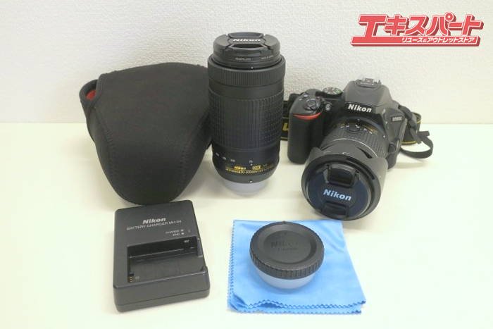 ニコン Nikon デジタル一眼レフカメラ D5600 ダブルズームレンズ 2416万画素 戸塚店