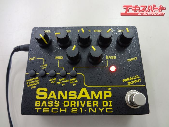 TECH21 あっけない SANSAMP BASS DRIVER DI サンズアンプ