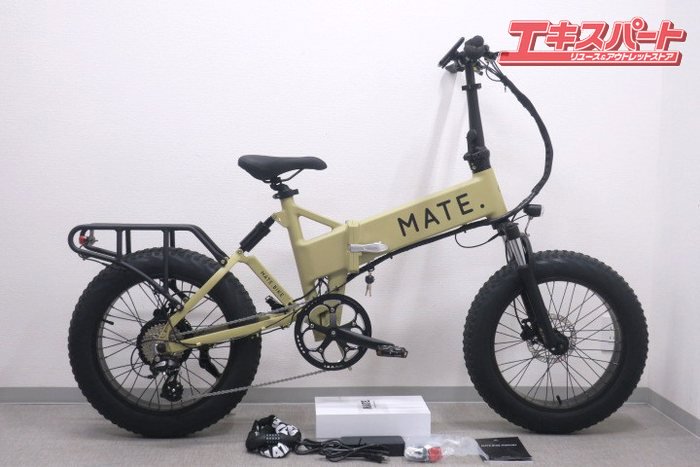 MATE X 250 電動自転車 White color 油圧ブレーキモデル - 自転車