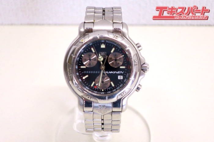 タグホイヤー TAG HEUER CH1114 ミカハッキネン 6000SS ブラック クロノグラフ 腕時計 2000本限定品 戸塚店 -  リサイクルショップ エキスパート公式オンラインストア