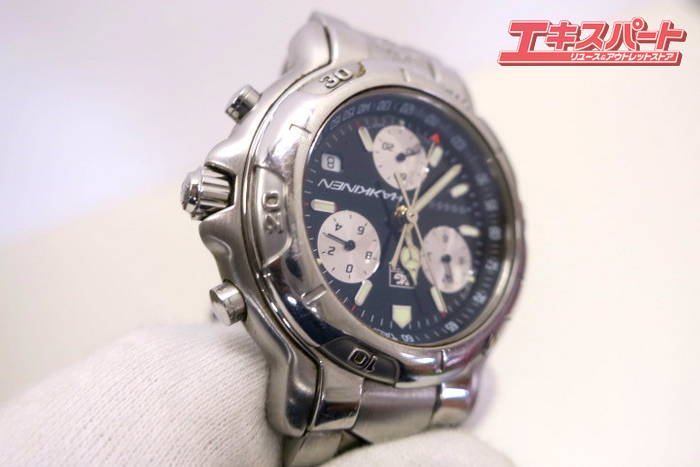 タグホイヤー TAG HEUER CH1114 ミカハッキネン 6000SS ブラック クロノグラフ 腕時計 2000本限定品 戸塚店 -  リサイクルショップ エキスパート公式オンラインストア