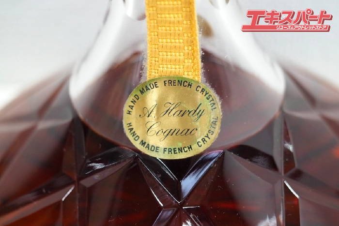 ハーディ A. Hardy デキャンタ キャプテン クリスタル Decanter Captain Crystal 750ml 化粧箱入替え栓付  コニャック 未開栓 戸塚店 - リサイクルショップ エキスパート公式オンラインストア