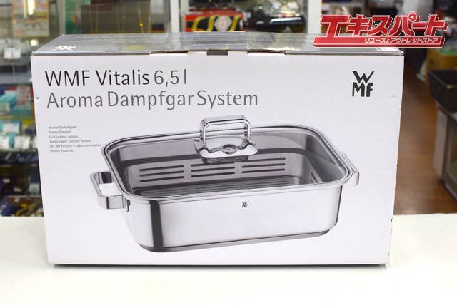 未使用 WMF Vitalis 6.5ｌ ヴェーエムエフ ビタリスM スチーム鍋 IH対応 湘南台店 - リサイクルショップ  エキスパート公式オンラインストア