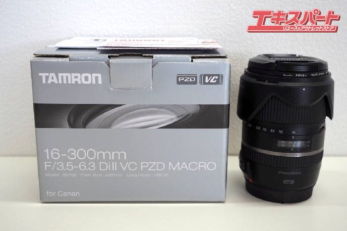 タムロン TAMRON キャノン用レンズ 16-300mm F/3.5-6.3 Di � VC PZD MACRO B016 戸塚店