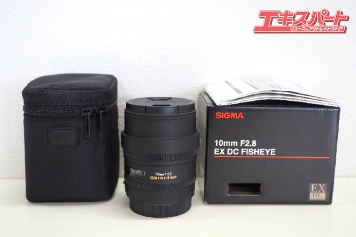 シグマ SIGMA キャノン用レンズ 魚眼レンズ 10mm F2.8 EXDC FISHEYE HSM 戸塚店