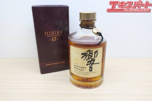 地域限定発送 サントリー ウイスキー 響 17年 金キャップ 裏ゴールドラベル 750ml 43％ 液漏れ有 富岡店 - リサイクルショップ  エキスパート公式オンラインストア