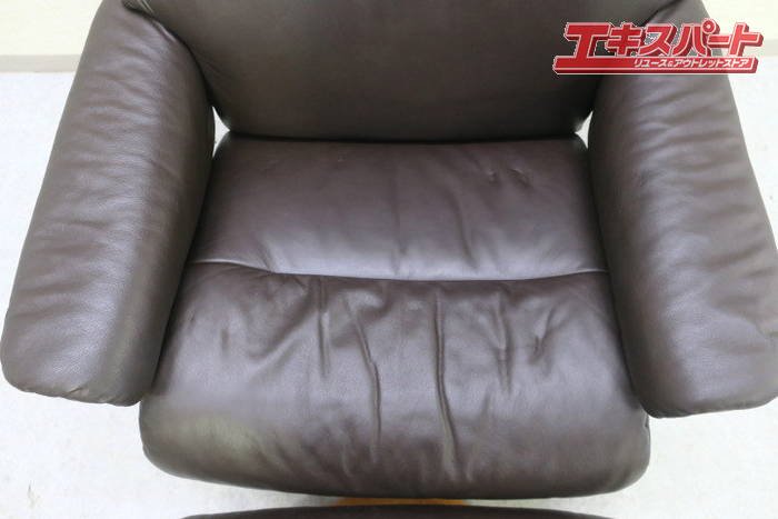 EKORNES/エコーネス サンライズ Mサイズ ストレスレスチェア＆オットマン 本革 30万円 美品 戸塚店 - リサイクルショップ  エキスパート公式オンラインストア