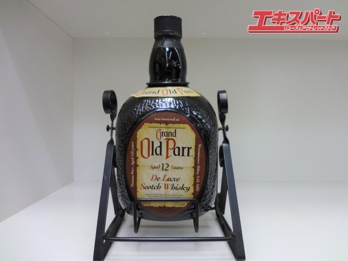 グランド オールドパー Gland Old Parr 12年 3750ml 43% 台座付 未開栓 スコッチウイスキー 公田店 - リサイクルショップ  エキスパート公式オンラインストア